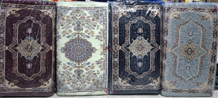 پشتی طرح فرش یک جفت