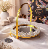 شیرینی خوری کریستالی آینه