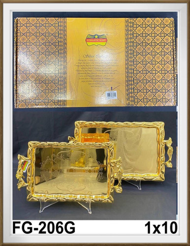 سینی دوتیکه استیل رومانتیک هوم fg-206g
