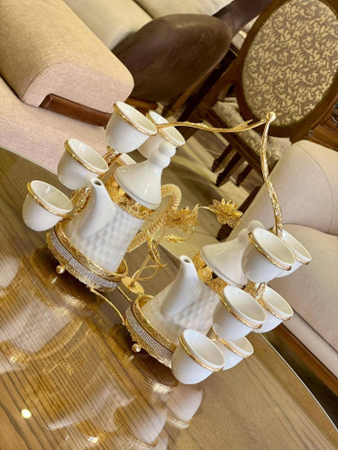 ست قهوه خوری شاهانه وارداتی