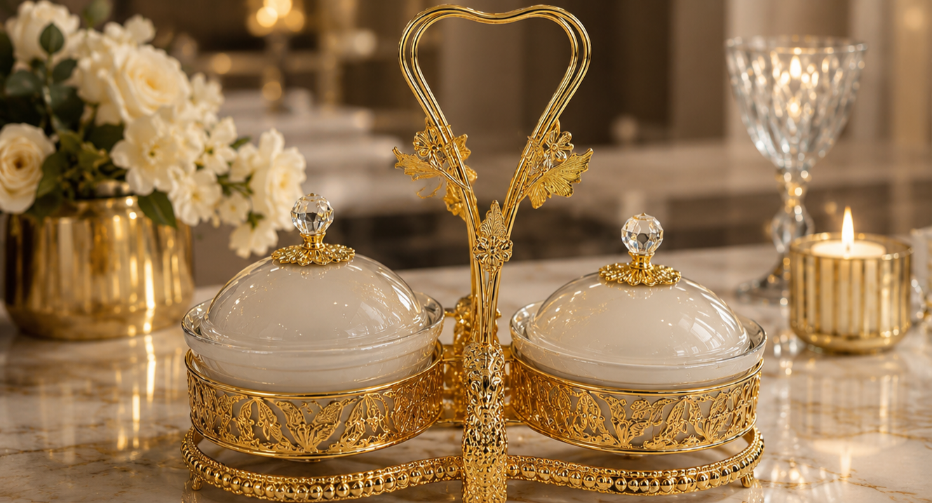 اردوخوری دوخانه طلایی وارداتی
