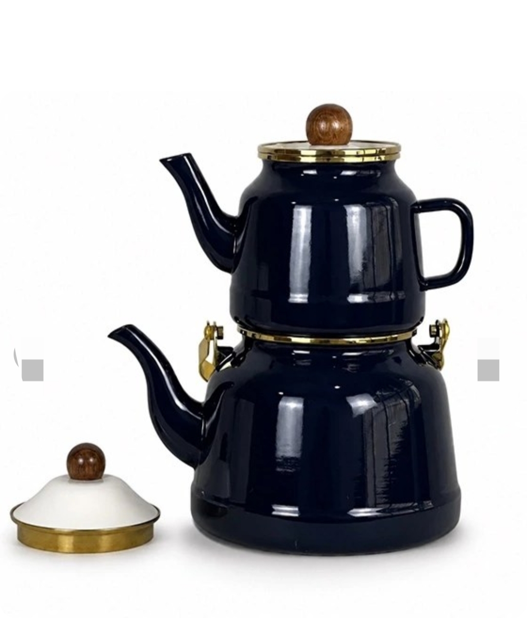 ست کتری و قوری لعابی وارداتی