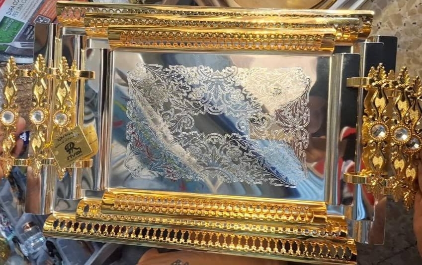 سینی استیل سه تیکه وارداتی