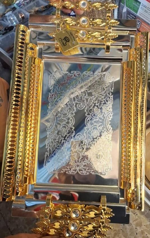 سینی استیل سه تیکه وارداتی