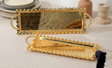 سینی دوتیکه سرو وارداتی طرح گندم مارک البارون