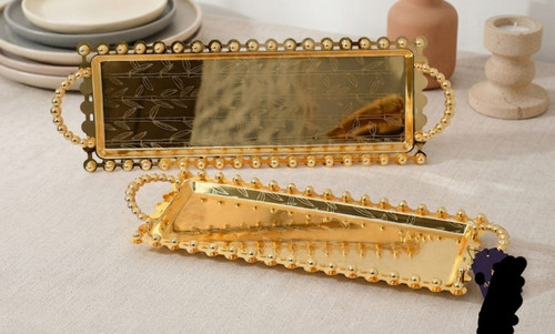 سینی دوتیکه سرو وارداتی طرح گندم مارک البارون