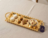 سینی دوتیکه سرو وارداتی طرح گندم مارک البارون